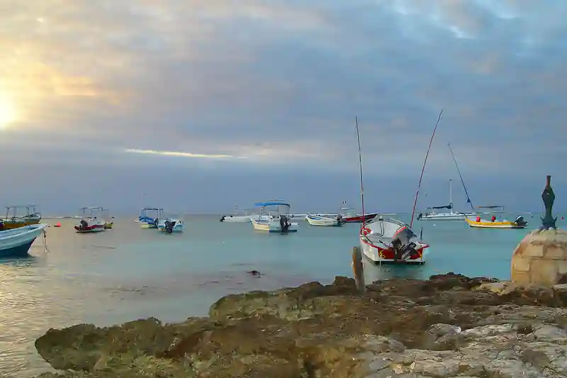 Paisaje de la zona de Akumal