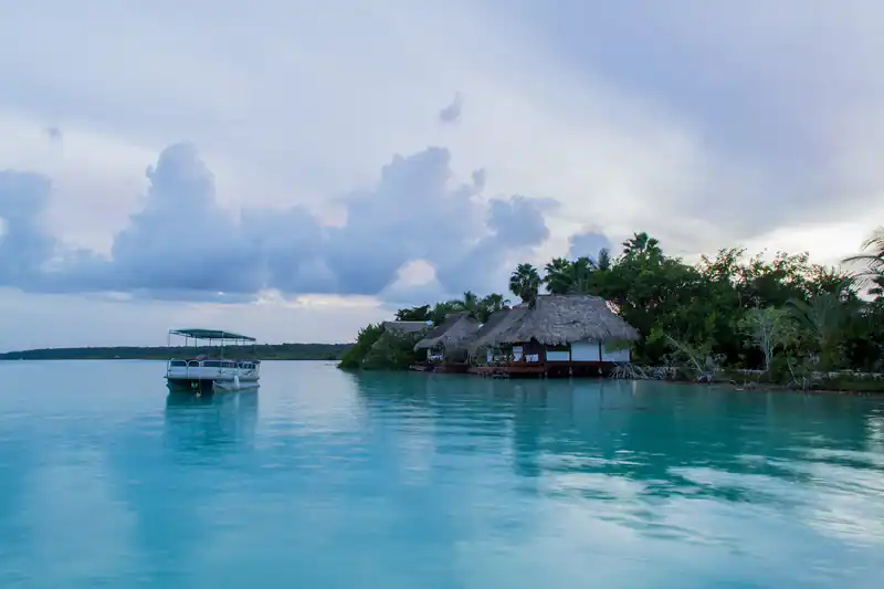 View of the Bacalar area