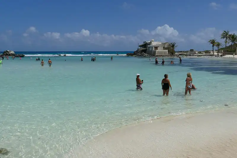 View of the Isla Mujeres area