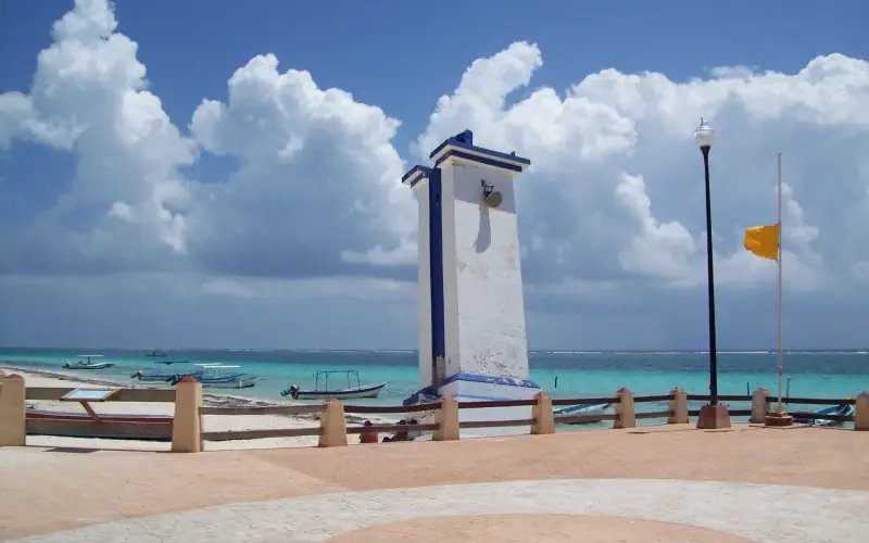 View of the Puerto Morelos area