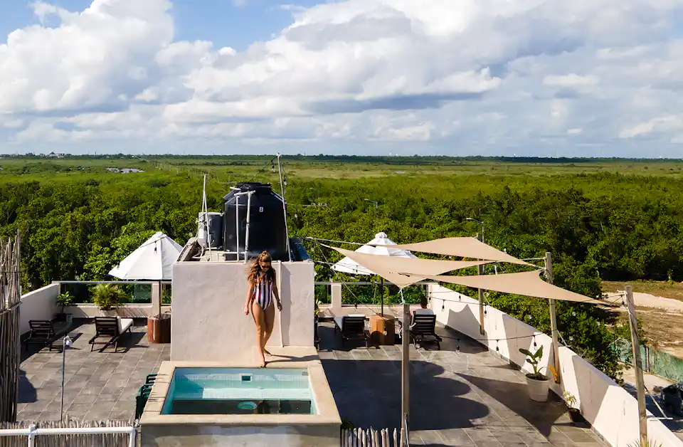 Cuca Macuca Hostal en Puerto Morelos