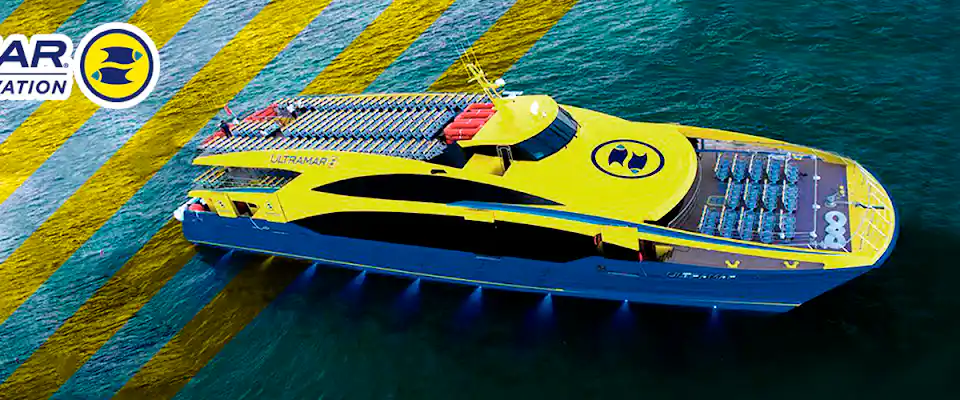 Ferry Ultramar Puerto Juarez en Isla Mujeres