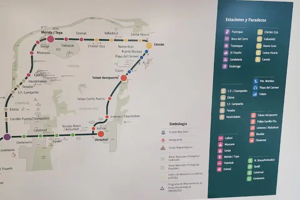 Tren Maya Station Playa del Carmen in Playa del Carmen