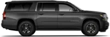 Black luxury SUV used for private Cancun Airport transportation